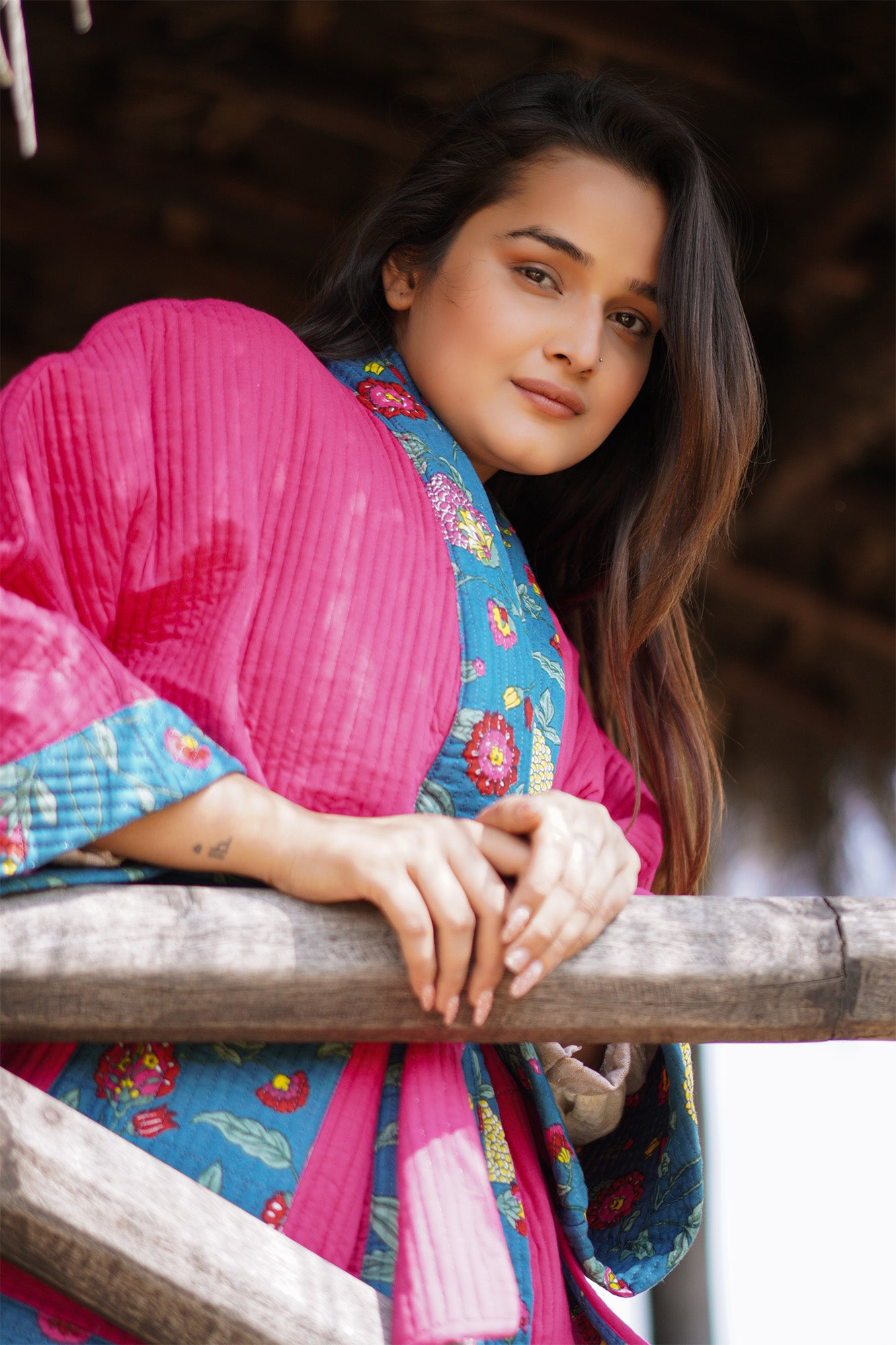 Print Veda  Kimono Jacket