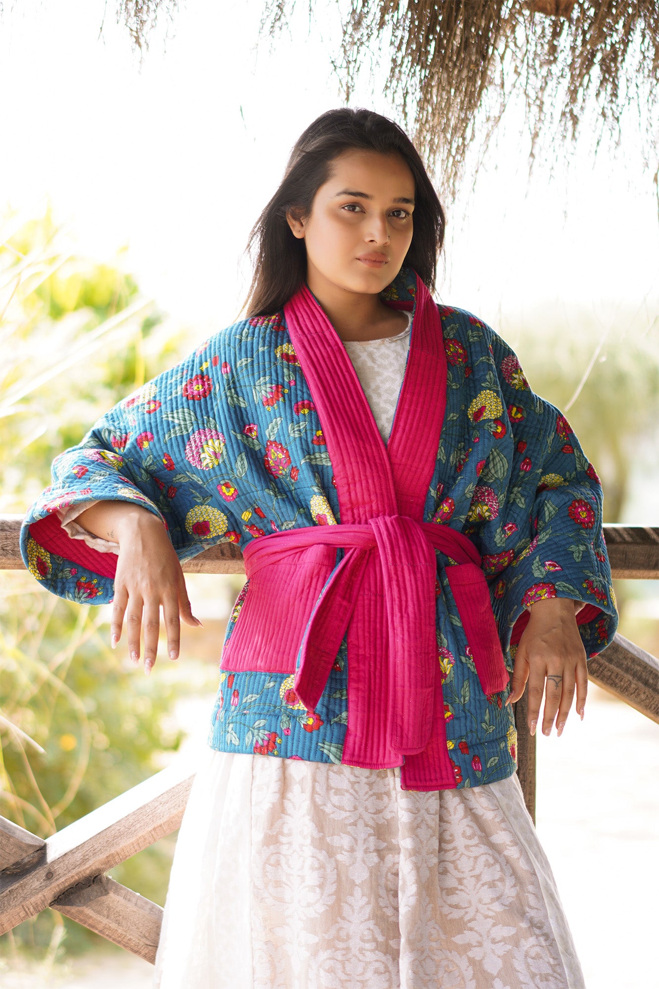 Print Veda  Kimono Jacket