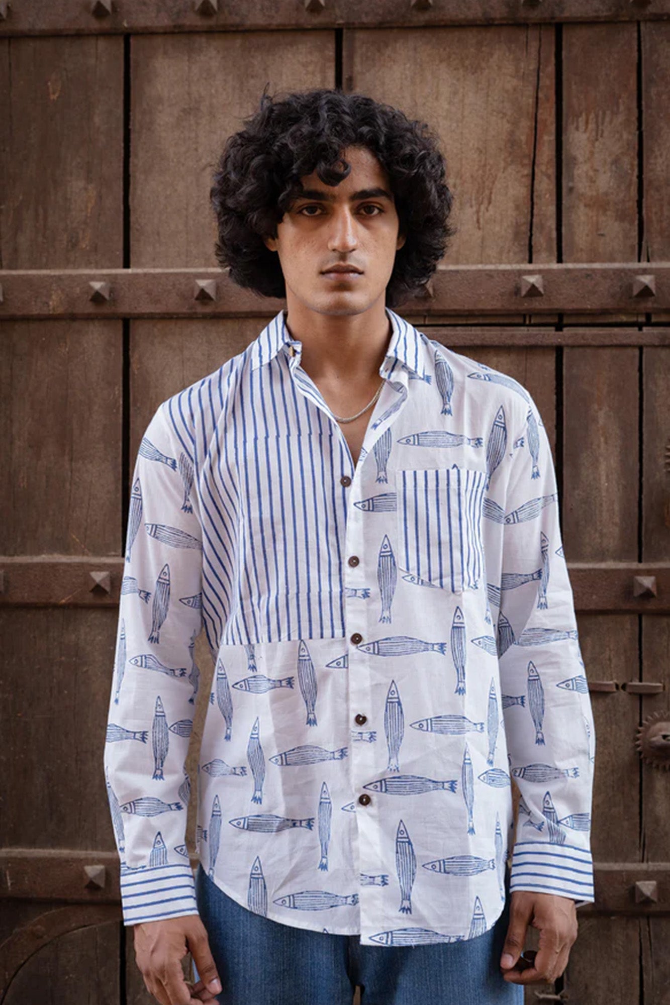 Ocean Mix Full Sleeve Shirt