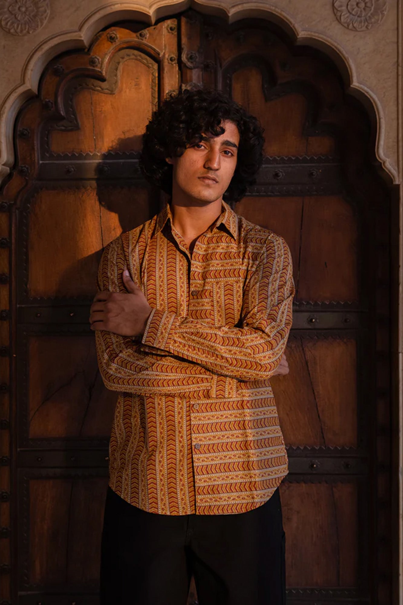 Maati Zigzag Full Sleeve Shirt