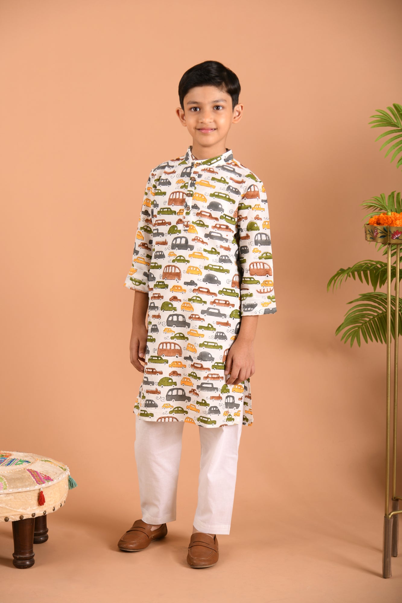Colorful Cars Kurta