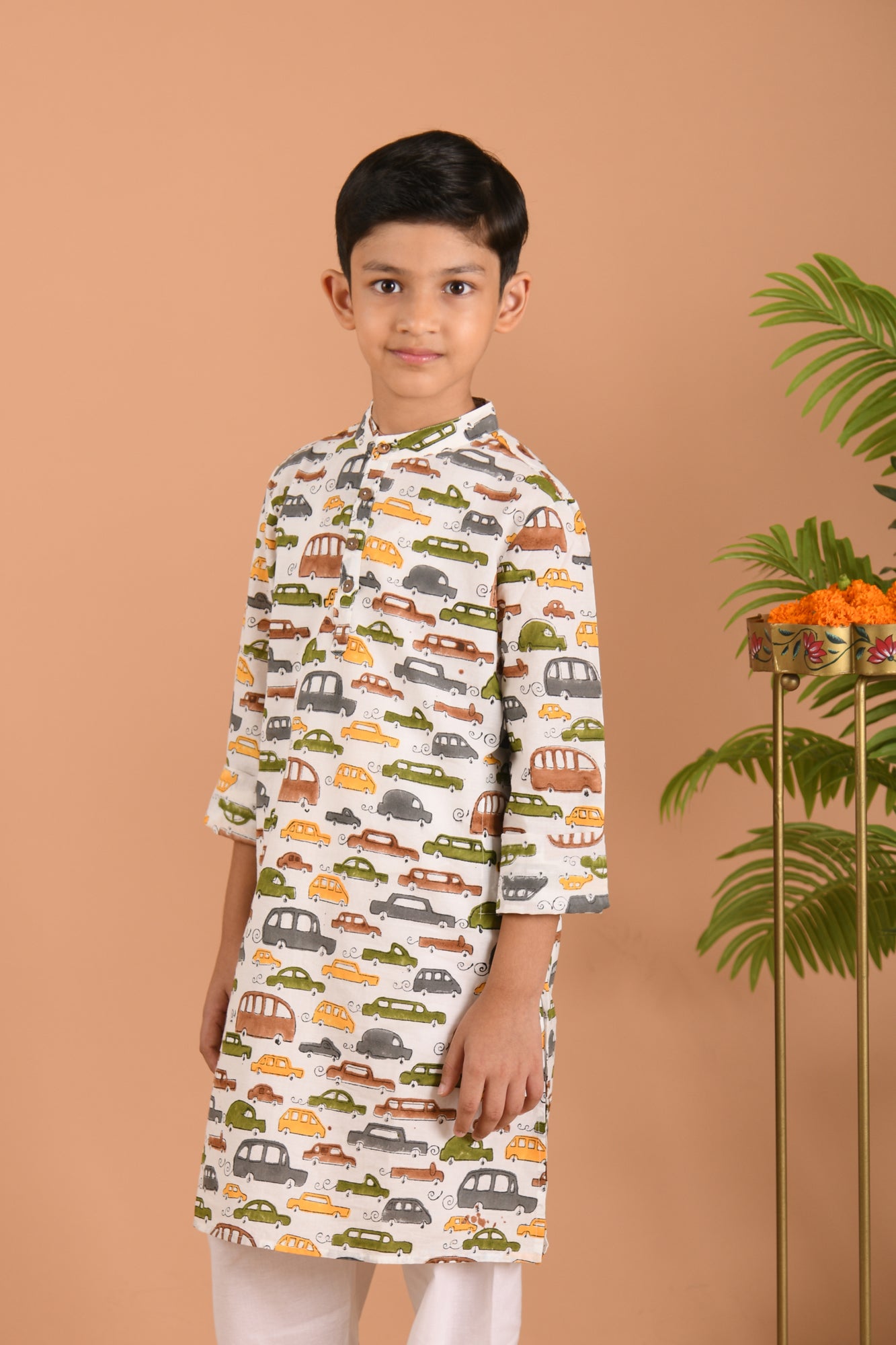 Colorful Cars Kurta