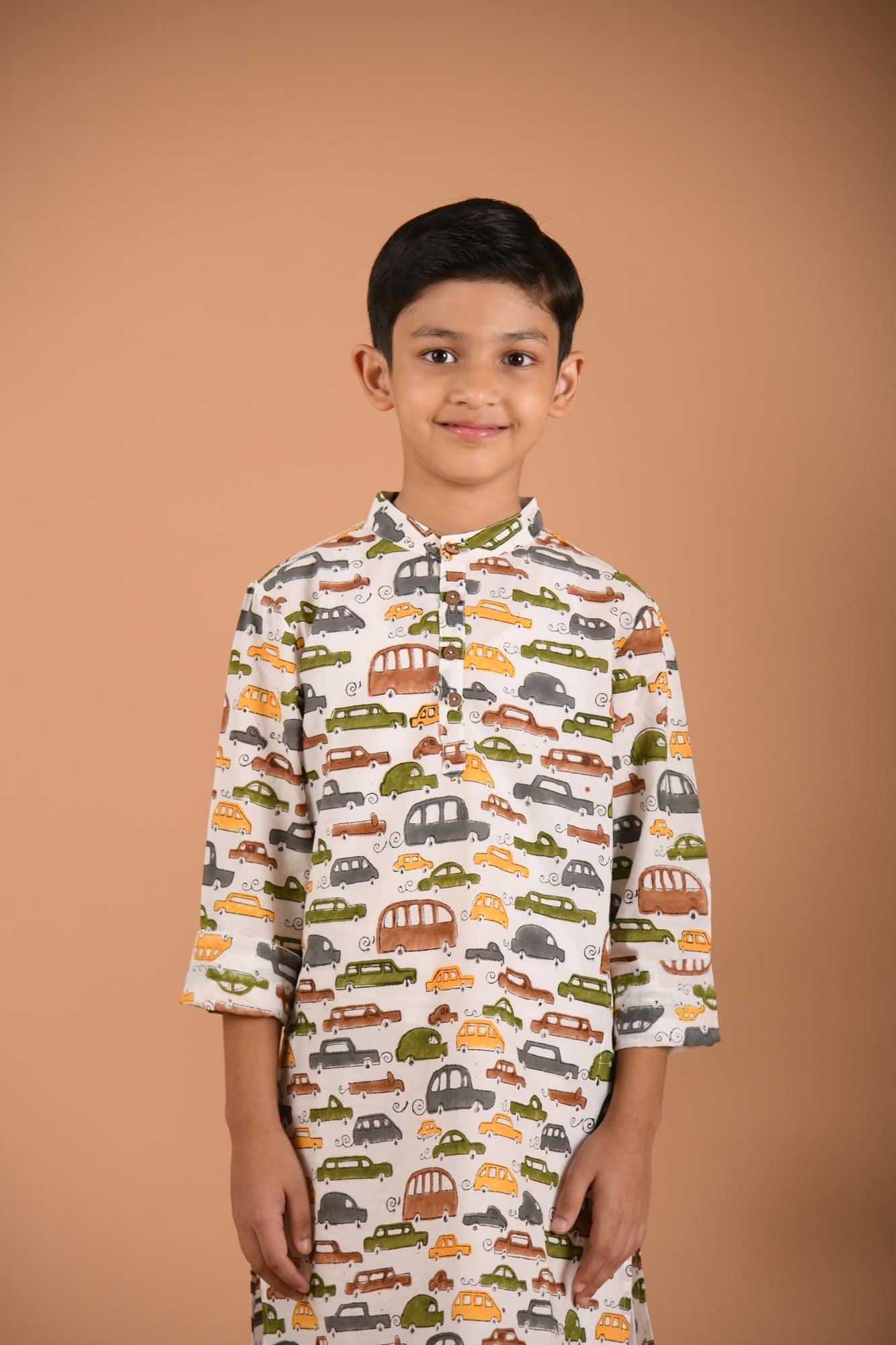 Colorful Cars Kurta