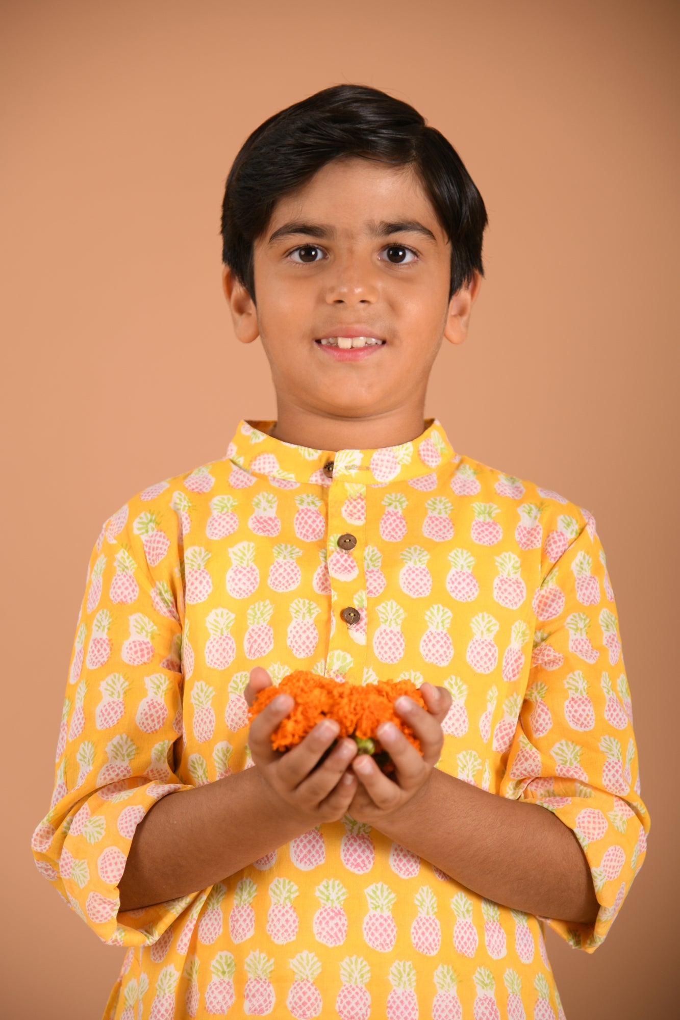 Golden Tropic Kurta