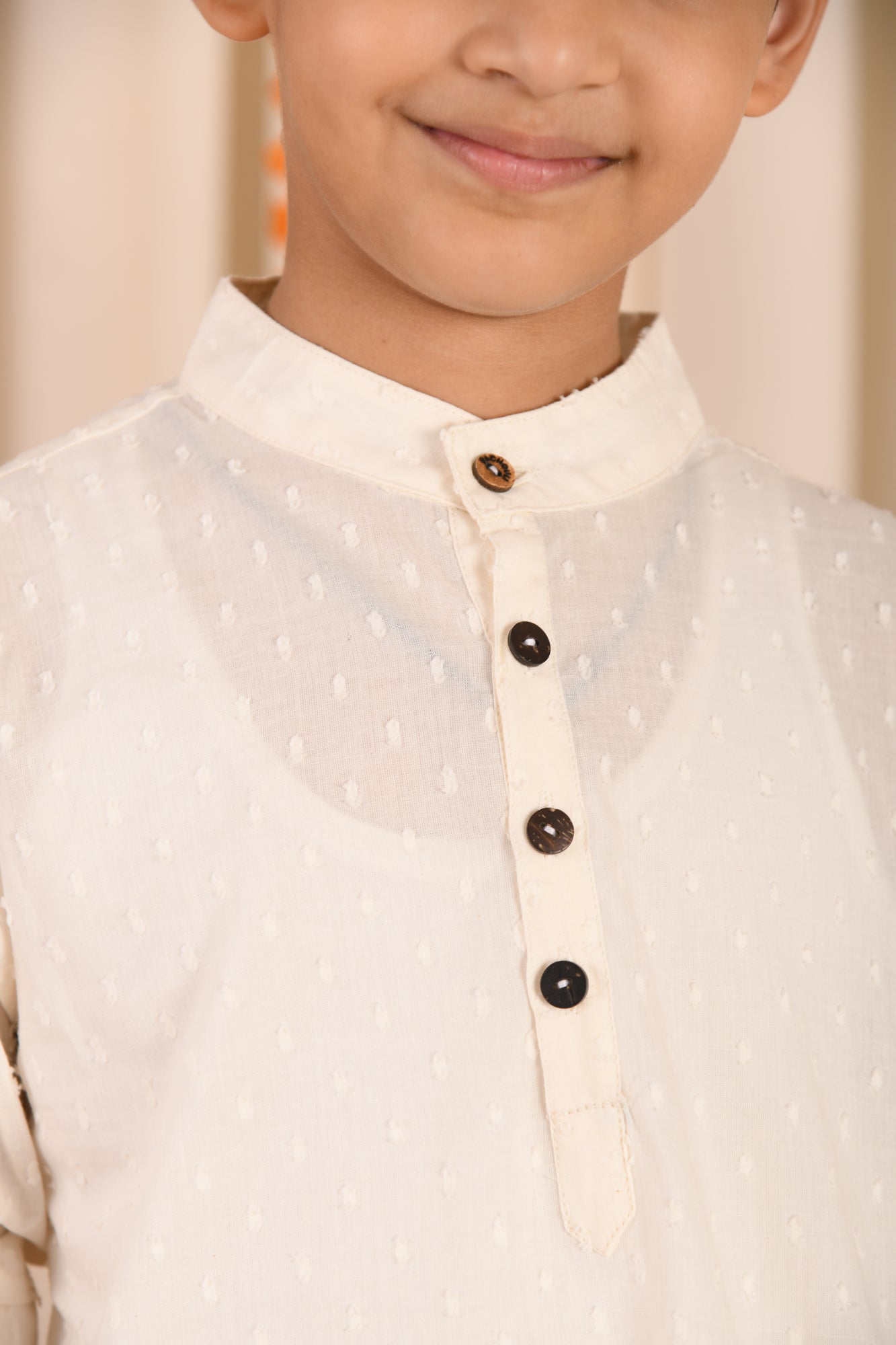 White Dobby Kurta