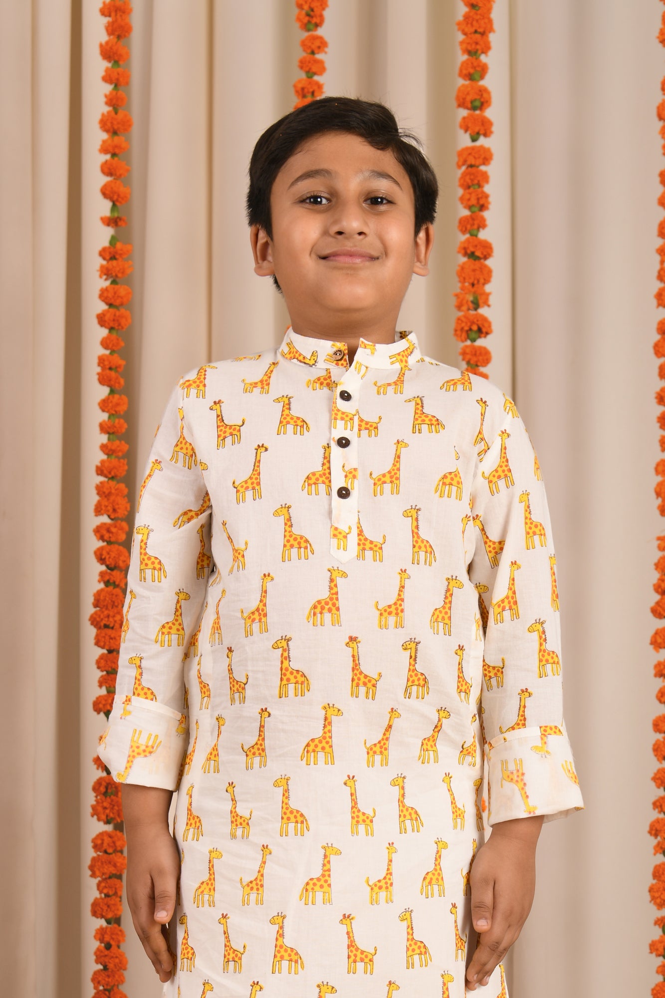 Dotty Giraffe Kurta