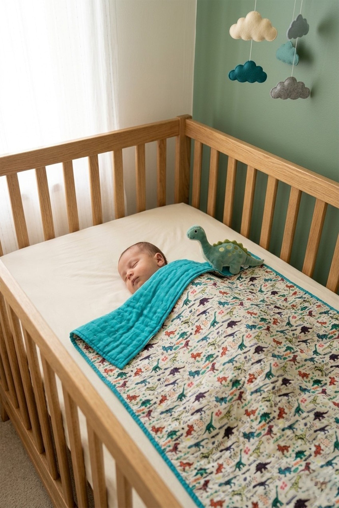 Dinosaur Baby Quilt