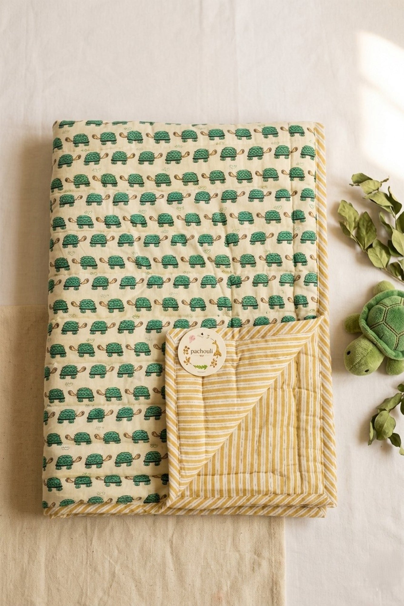 Tortoise Baby Quilt