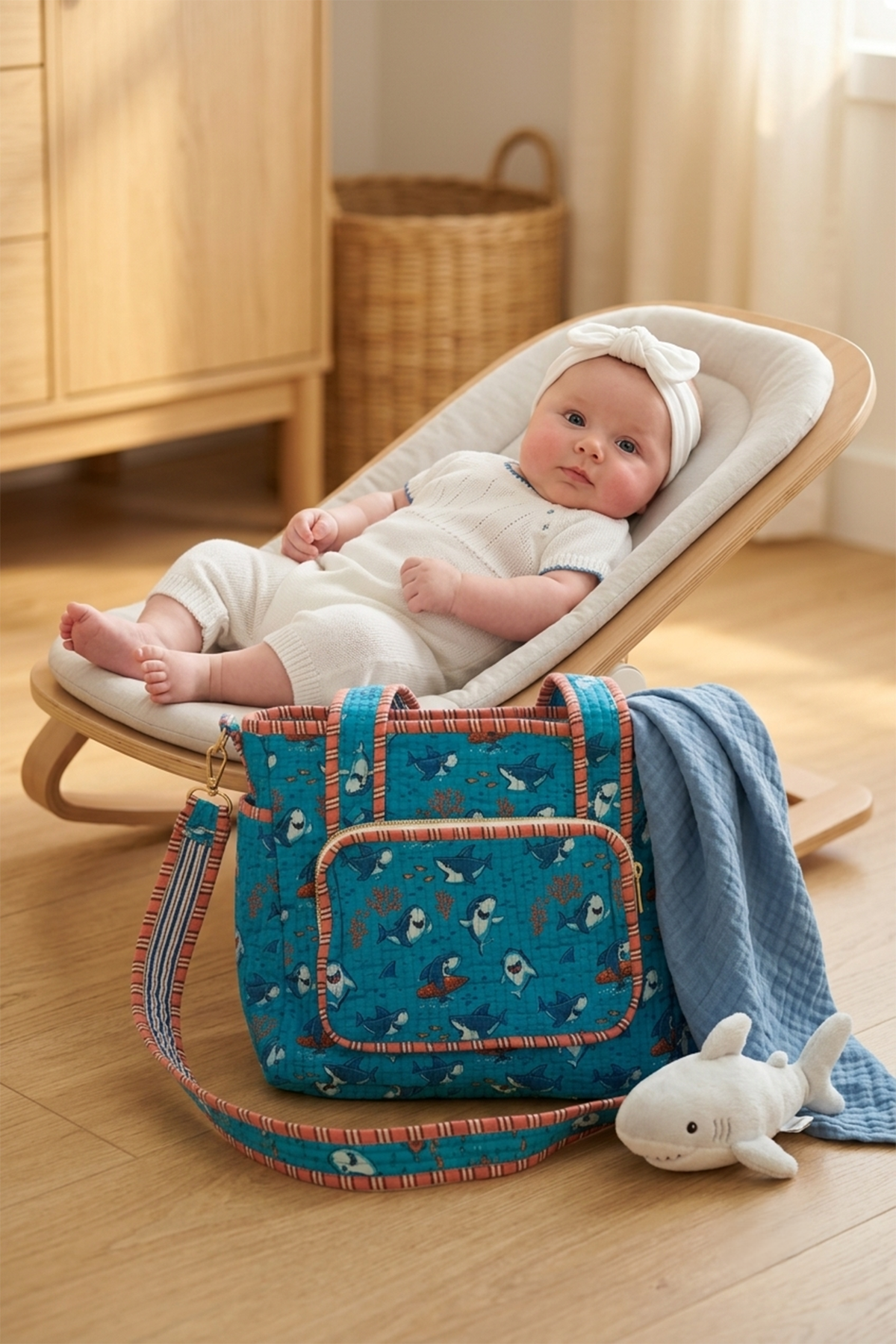 Blue Dolphin Multifunctional Bag