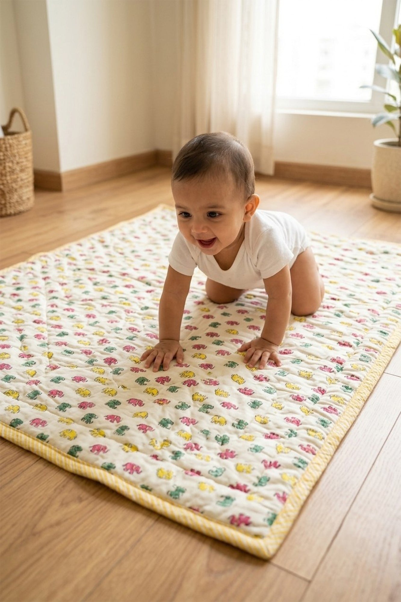 Tiny Trunky Baby Quilt