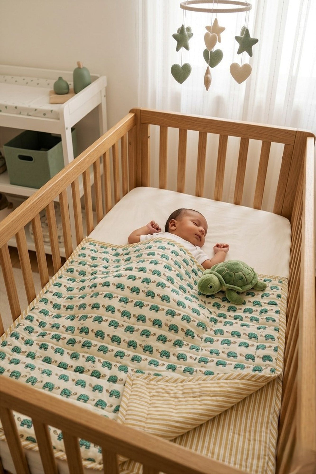 Tortoise Baby Quilt
