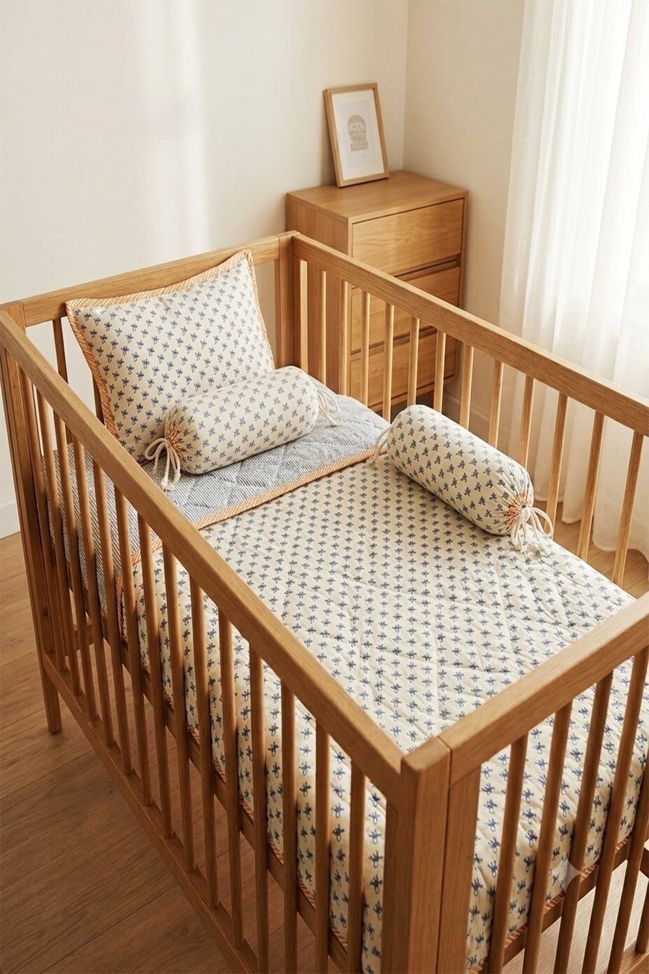 Blue Baboon Bed Set