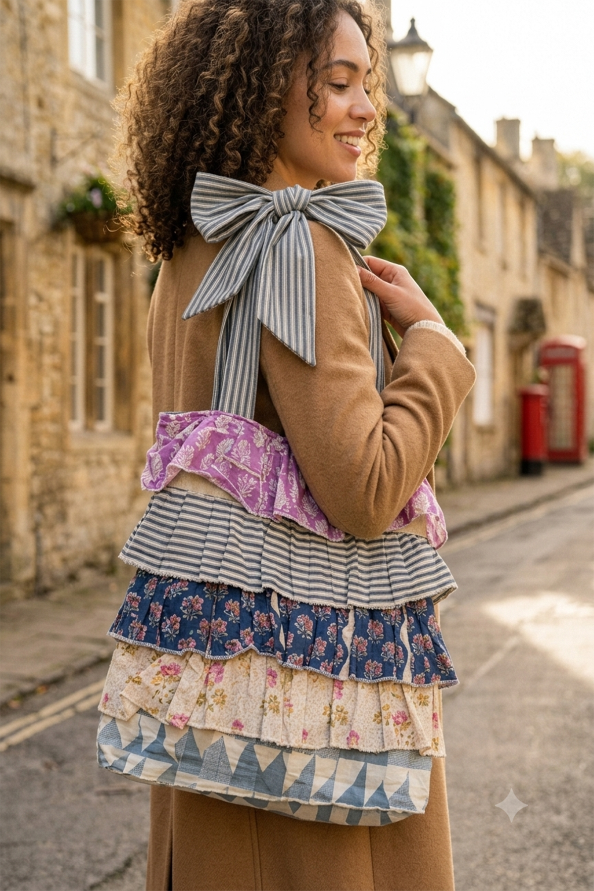 Multi Frill Tote Bag