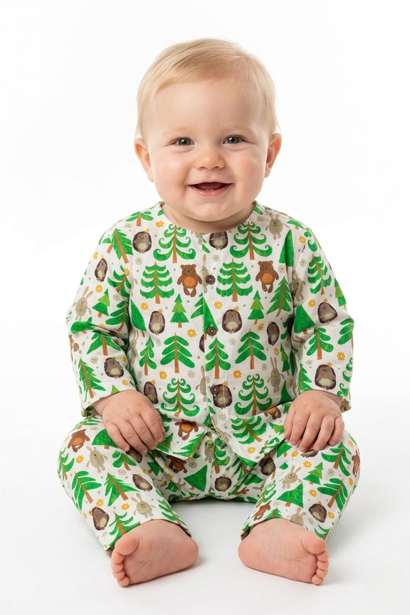 Christmas Tree Shirt & Pajama Set