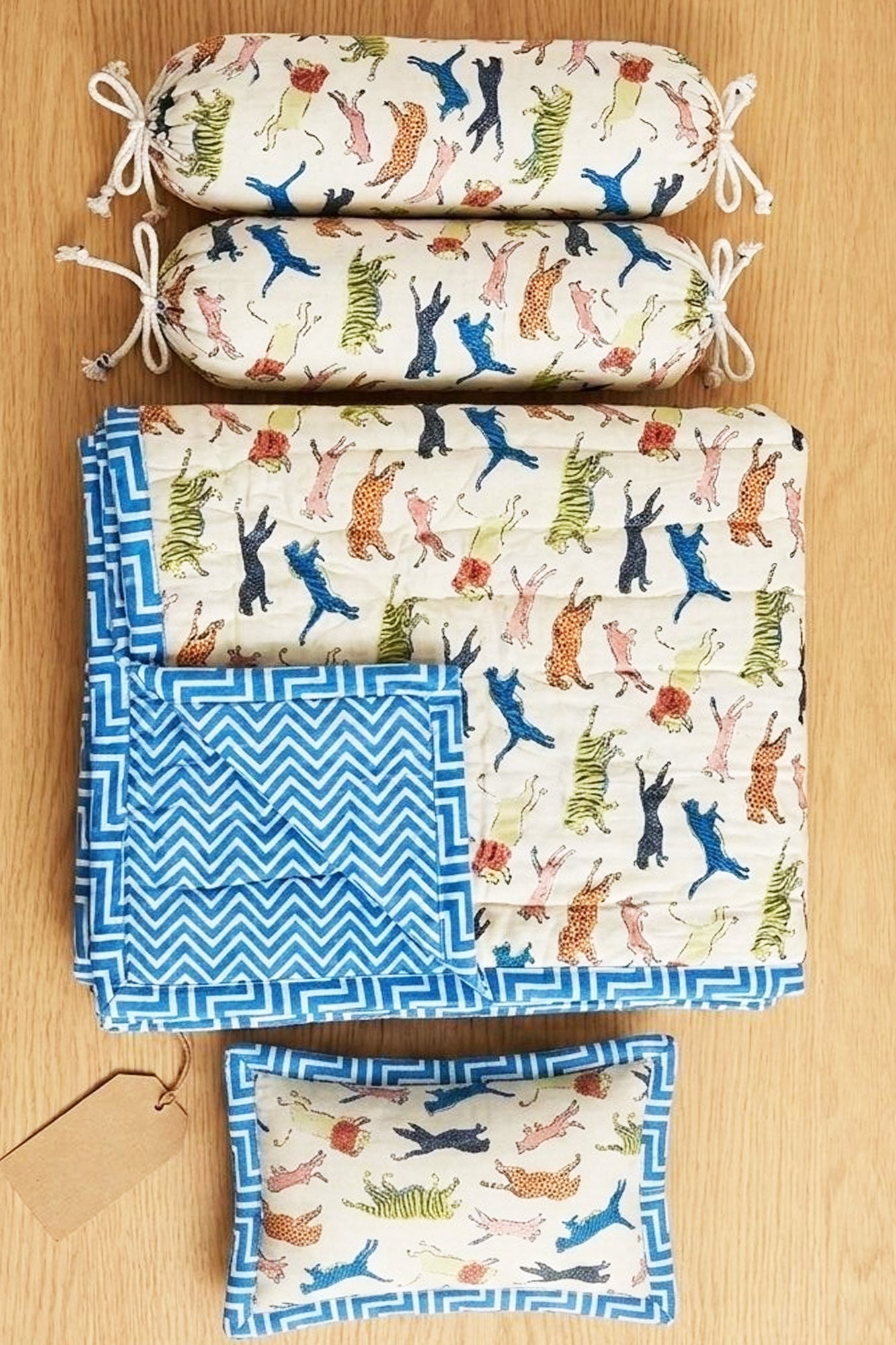 Rainbow Leopard Dreams Bed Set