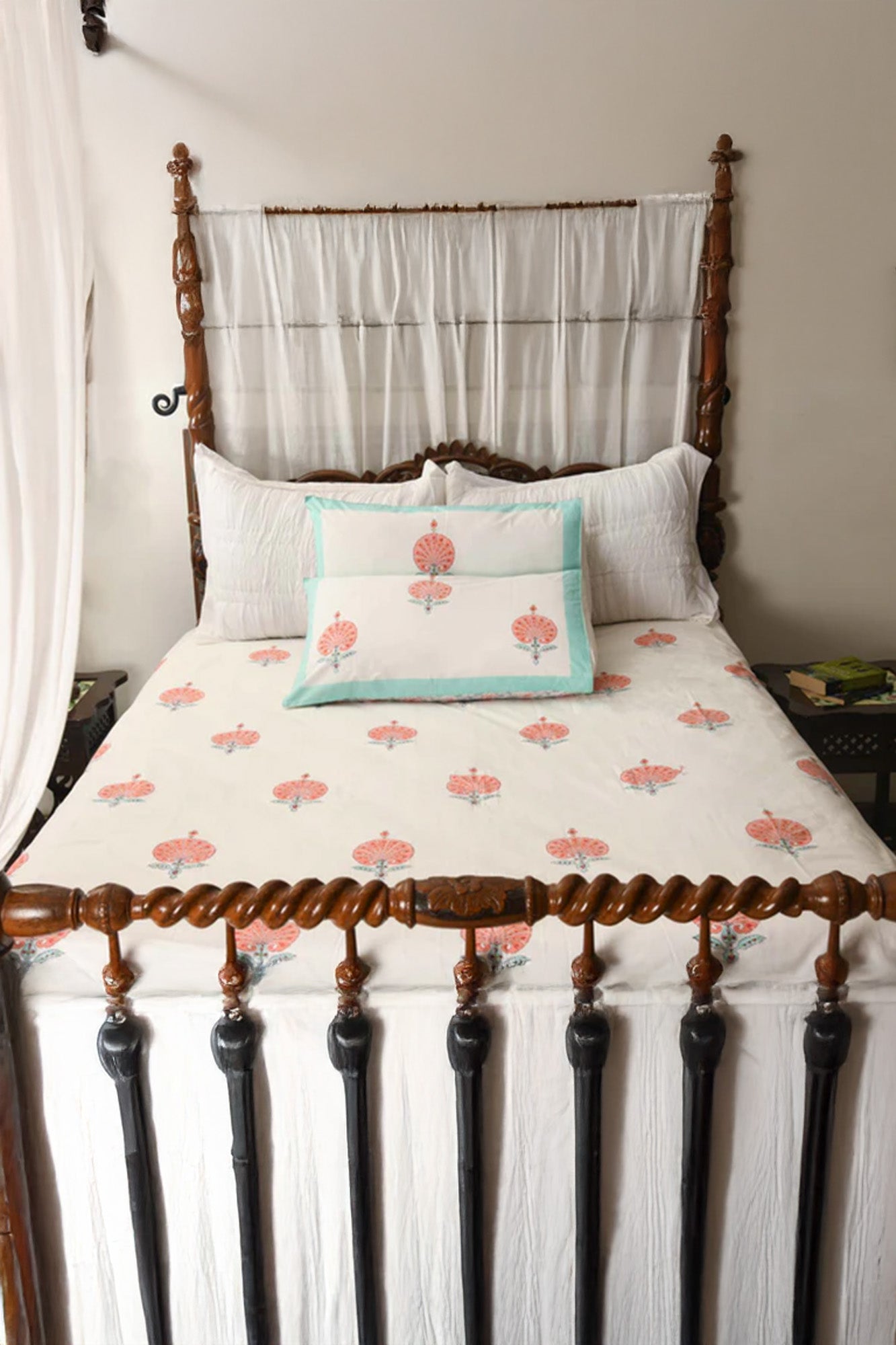 Mughal Blush Bedsheet