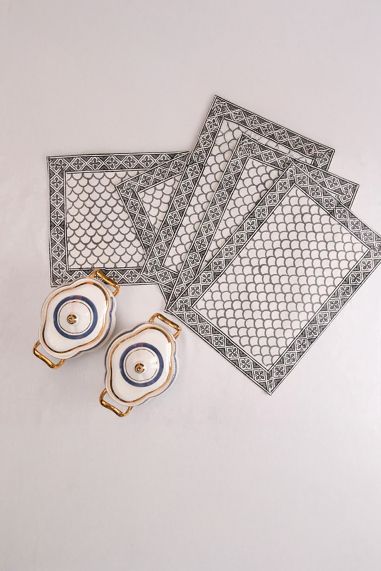 Palace Jaal - Place Mat & Napkin Set of 12