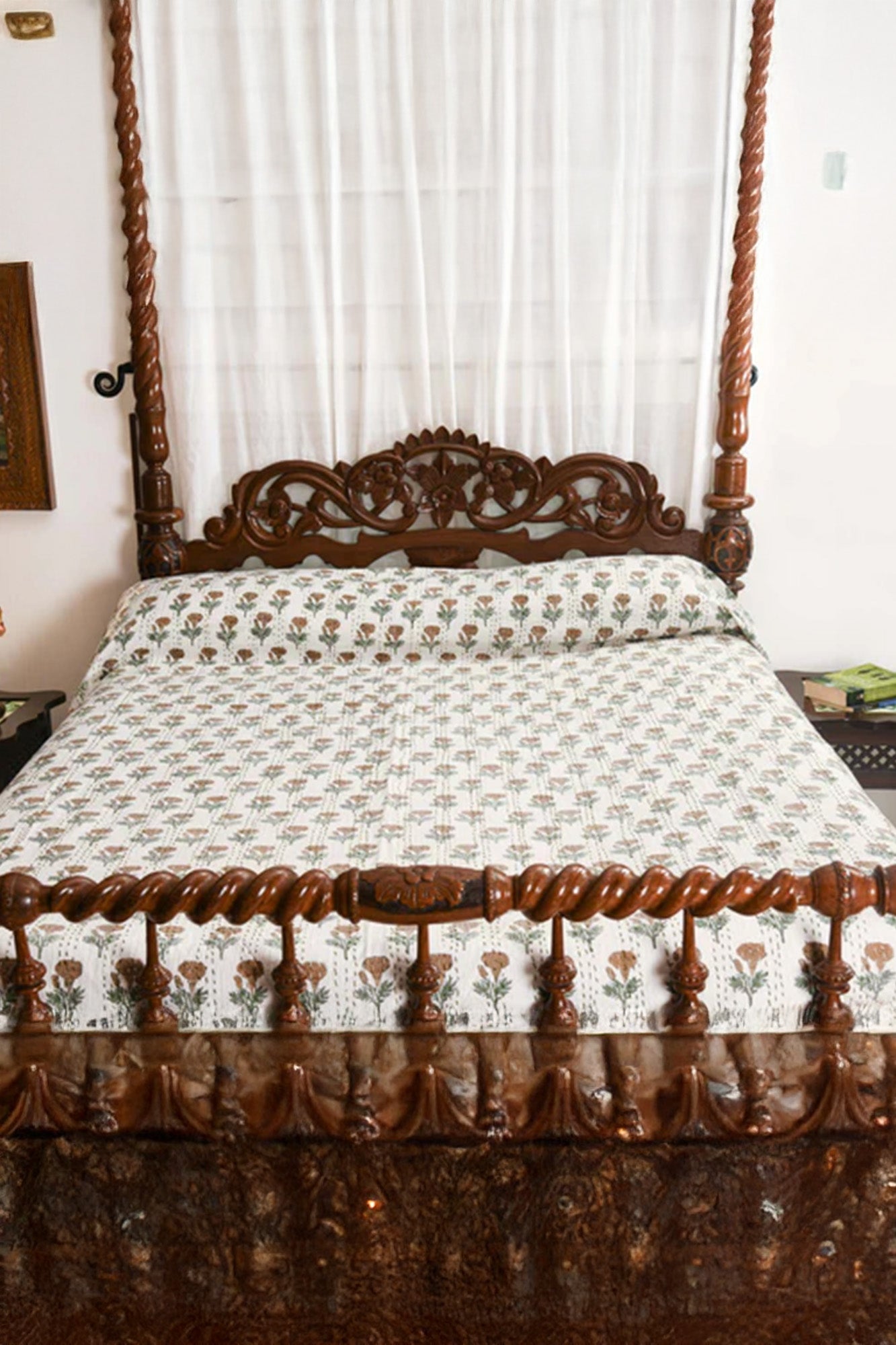 Mughal Garden Bed Cover
