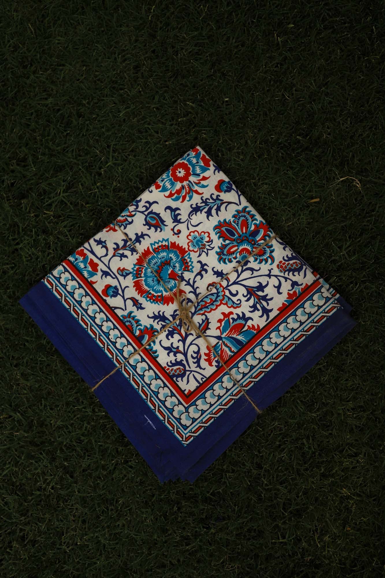 Napkin Set of 6 Multicolored
