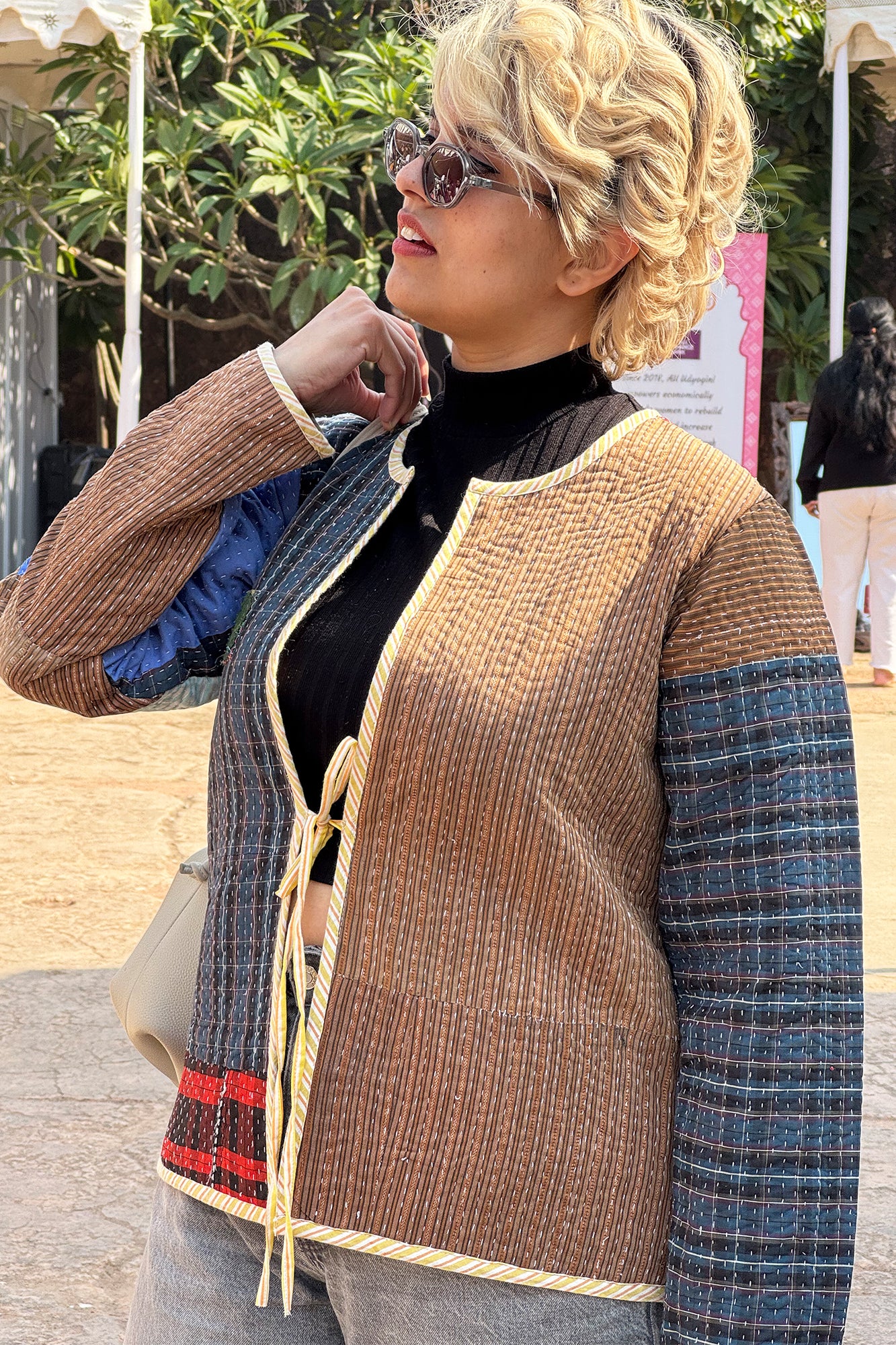 Kantha Full Sleeve Jacket