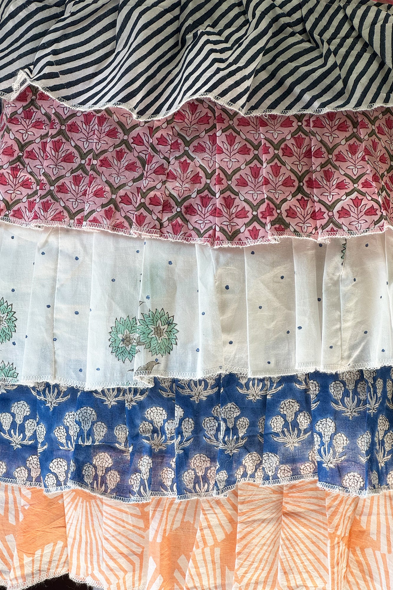 Multi Frill Tote Bag