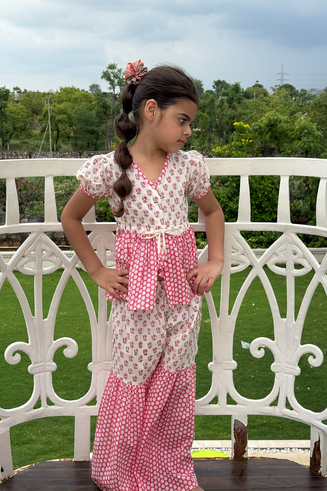 Gulaal Girl Sharara Set