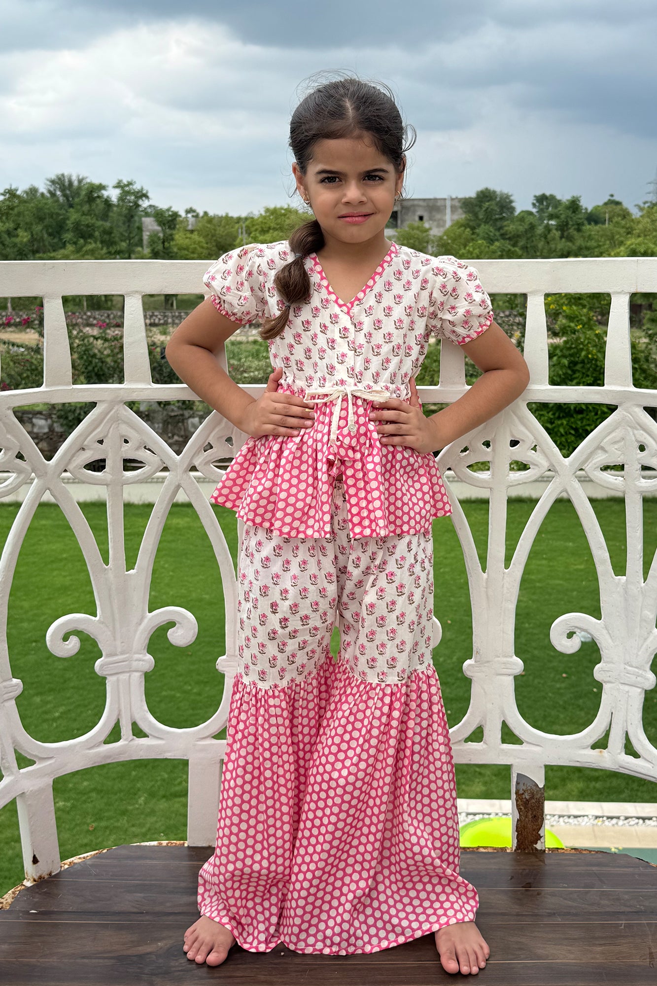Gulaal Girl Sharara Set