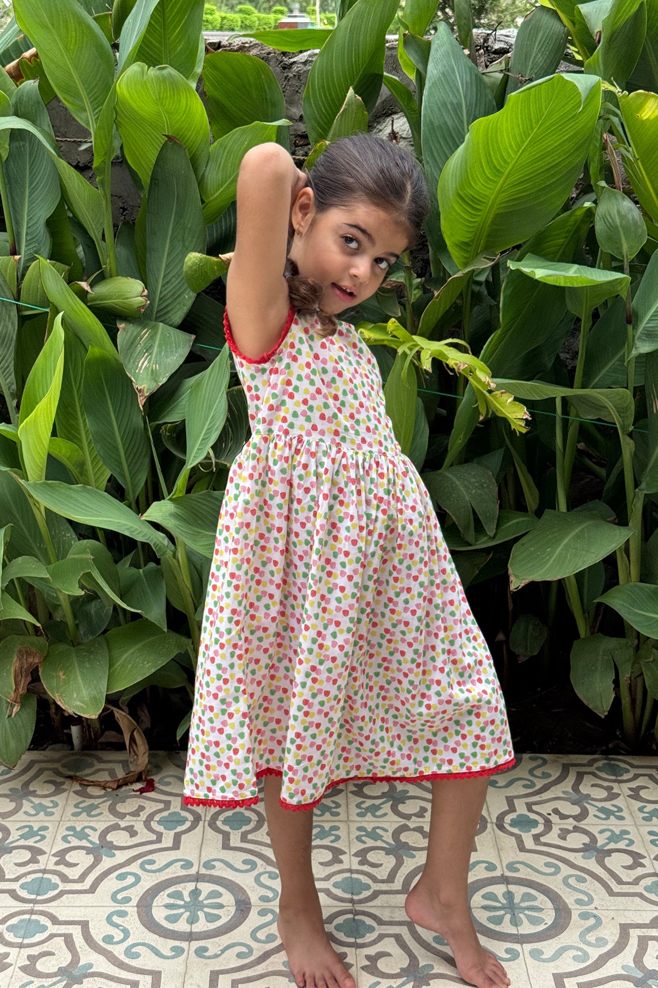 Little Hearts Girl Frock