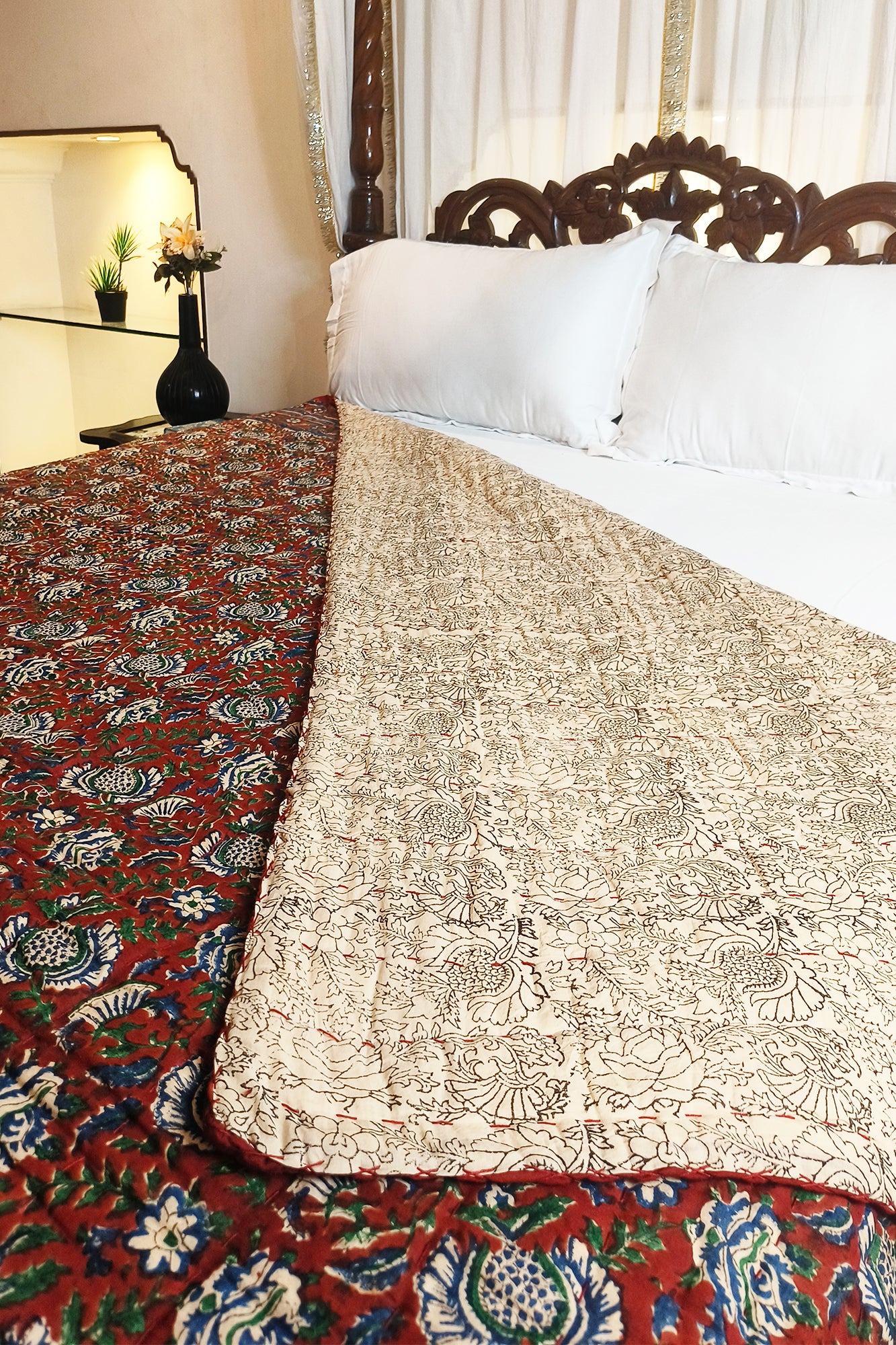 Kalamkari Gulshan Razai