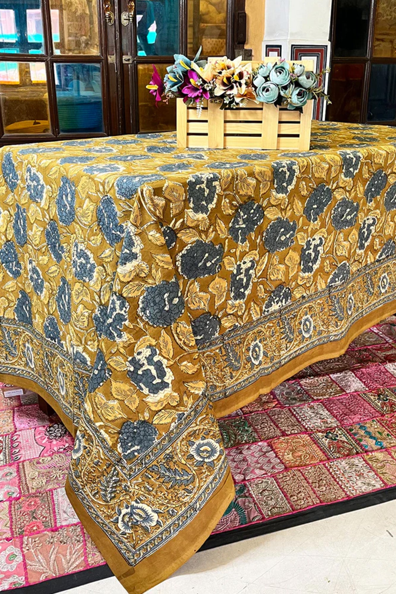 Mustard Meadow Table Cover