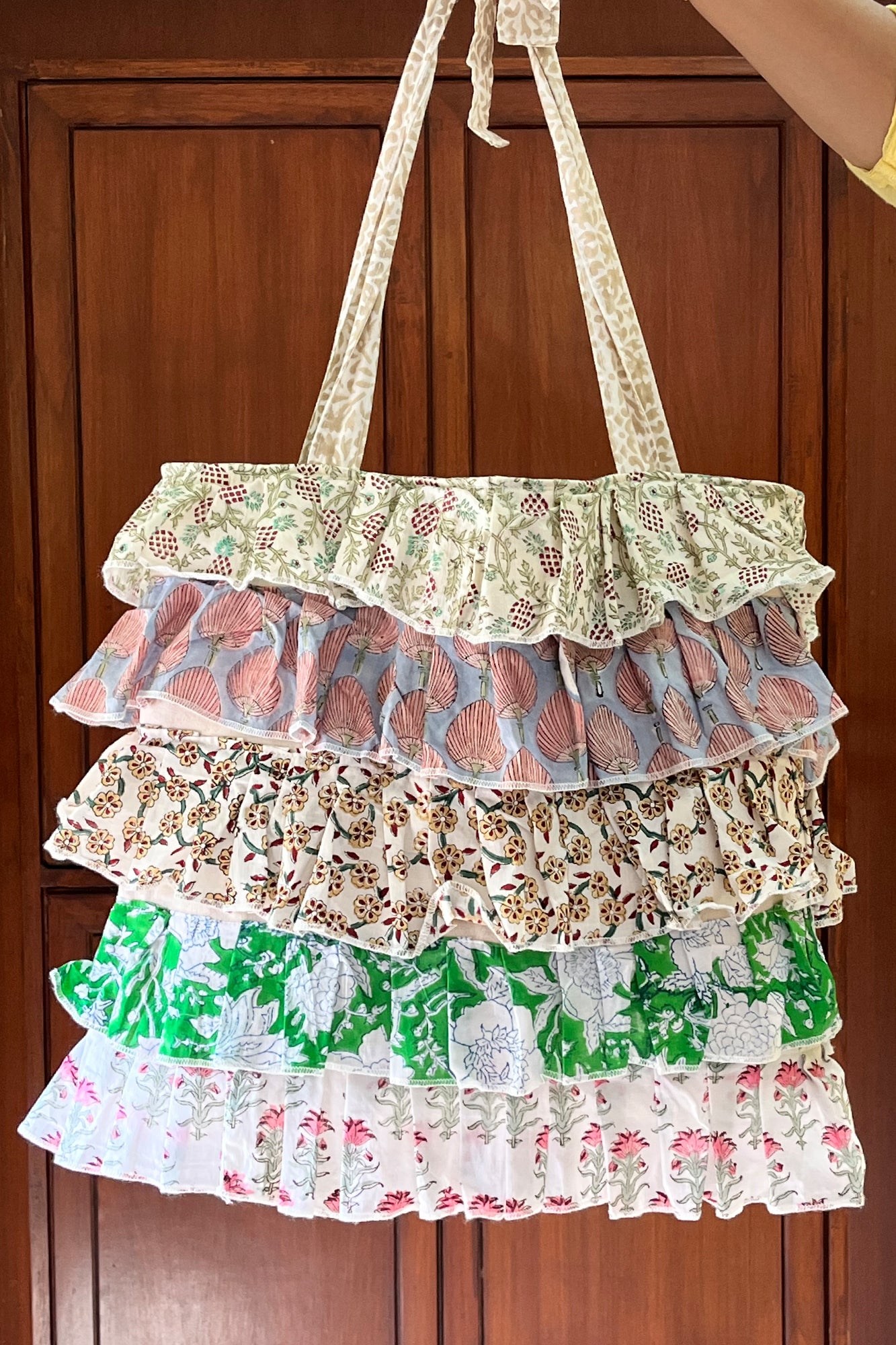 Multi Frill Tote Bag