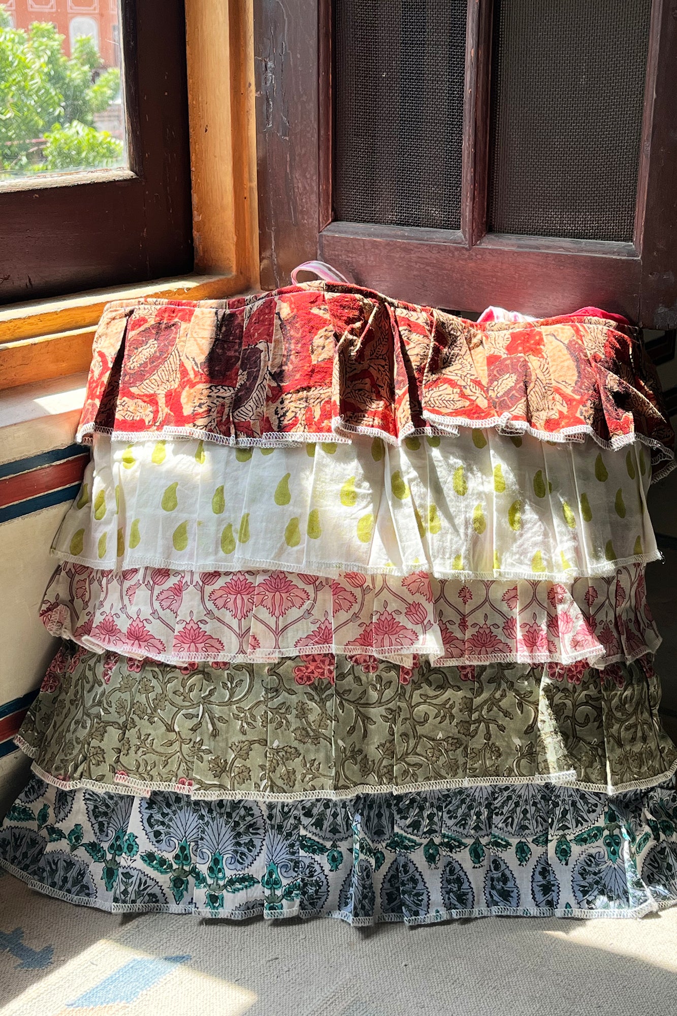 Multi Frill Tote Bag