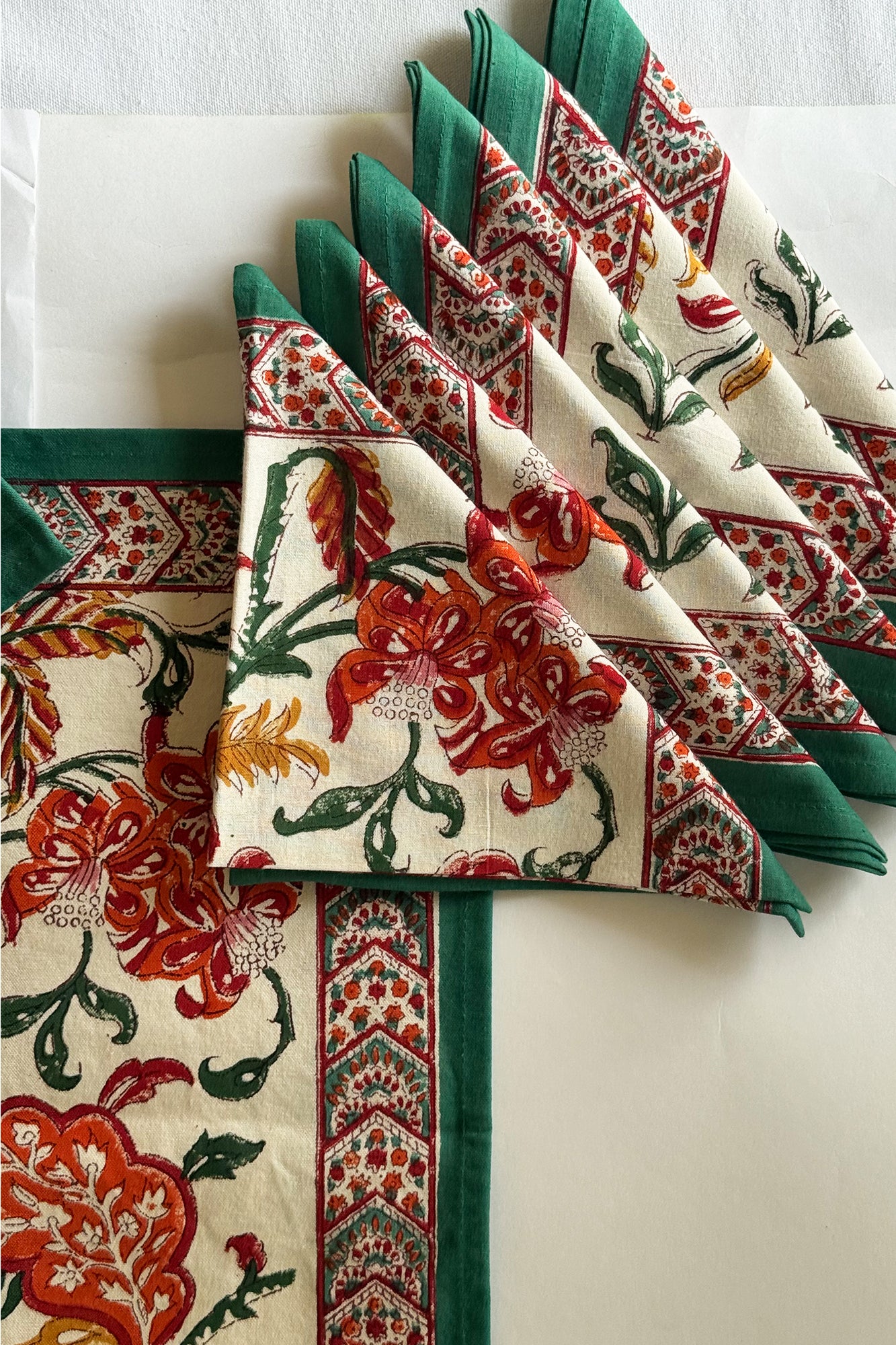The Crimson Vine Placemat Set of 12