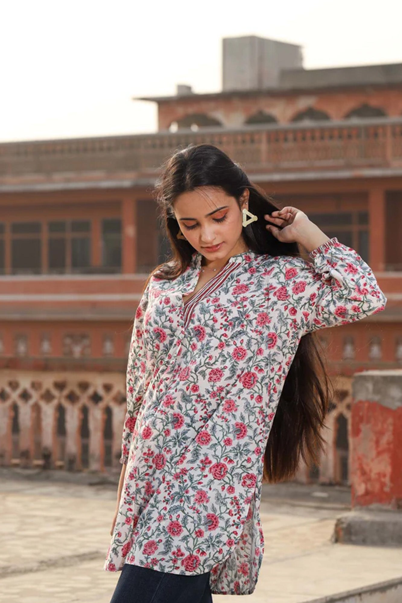 Top Women Gulabi Bahar