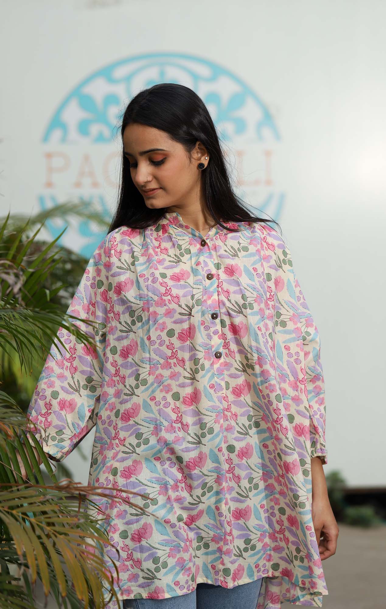 Top Women Gather Mallika Floral Jaal