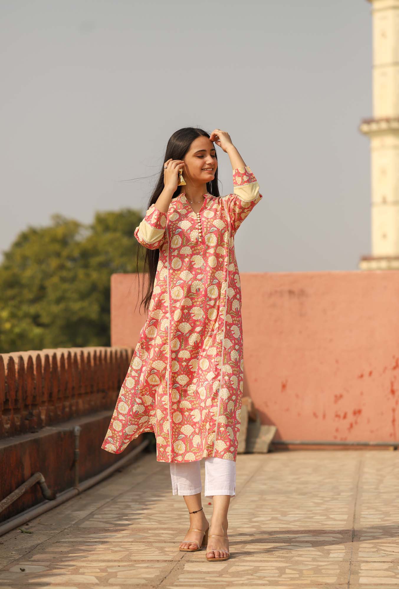 Kurta Long Women Afsana Lotus