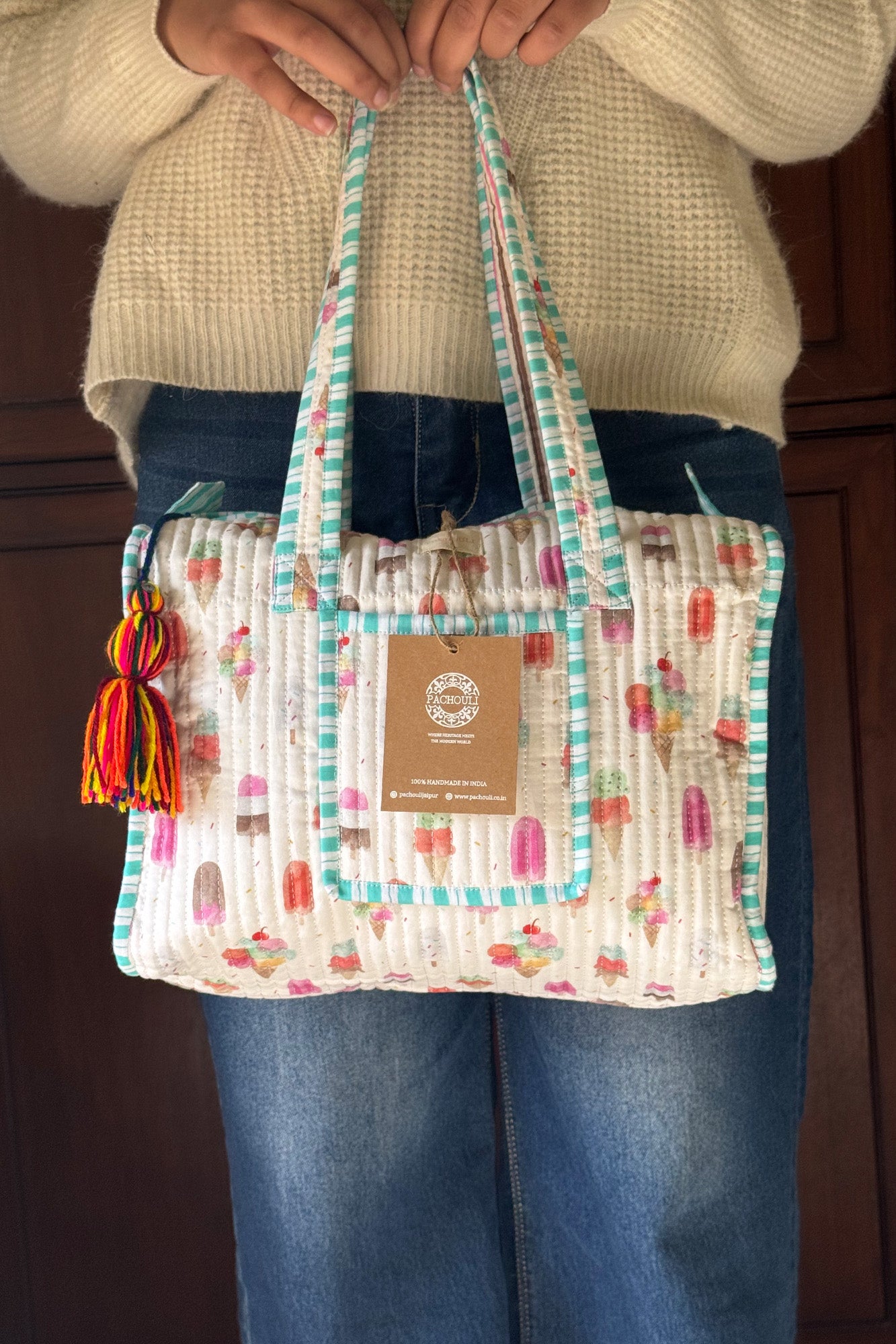 Ice Cream Small Duffle Bag