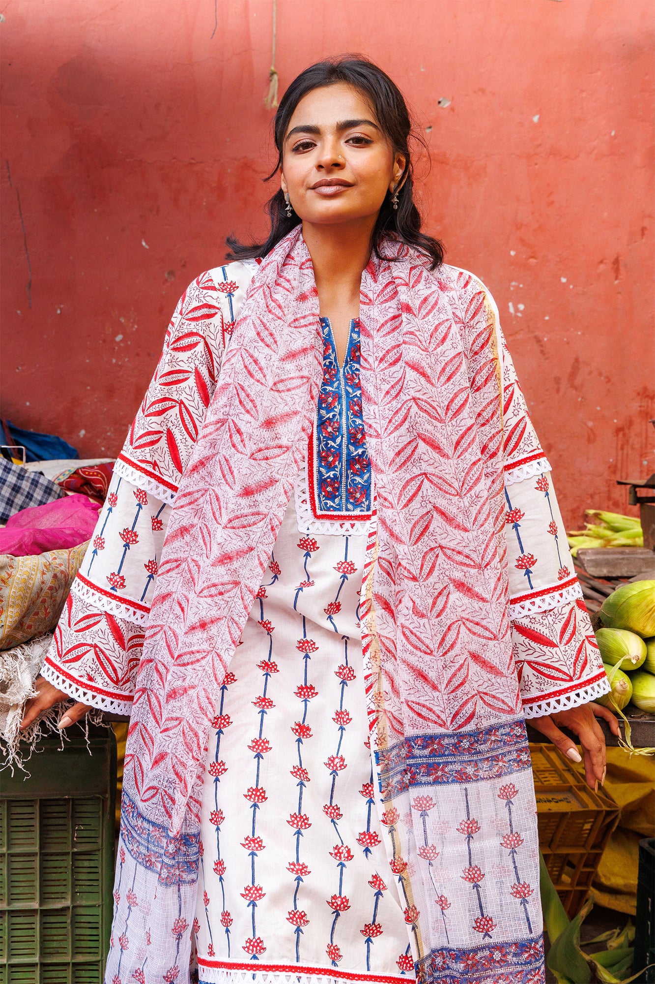Seher Laal Kamal Suit Set of 3