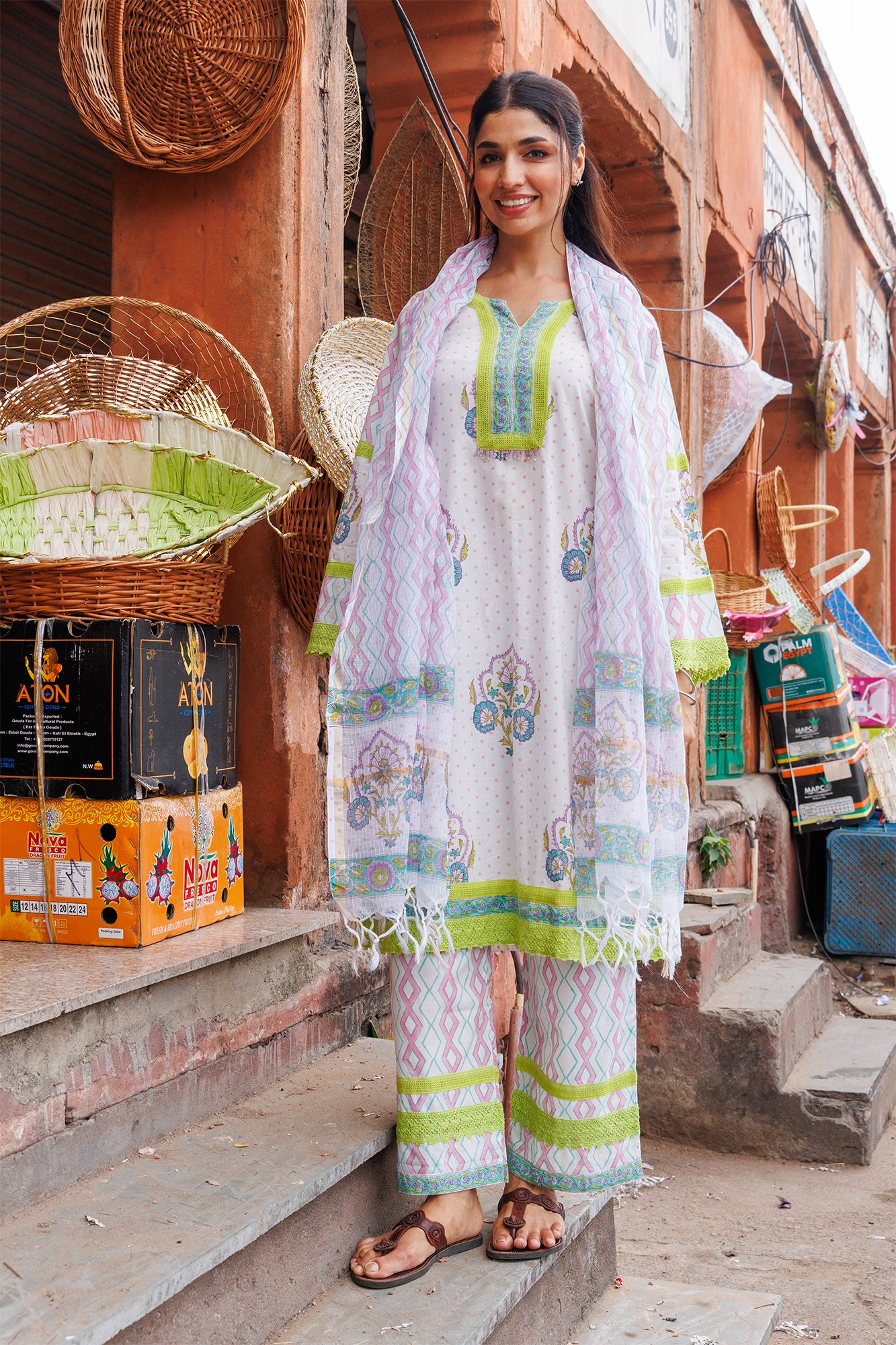 Seher Khatta Meetha Suit Set of 3