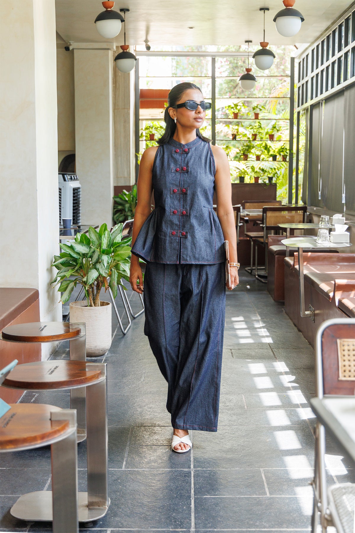 Denim Power Co-ord Set