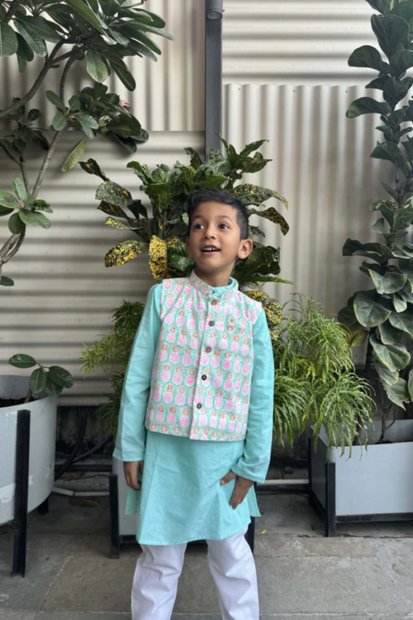 Kurta Boys With Koti Tiffany