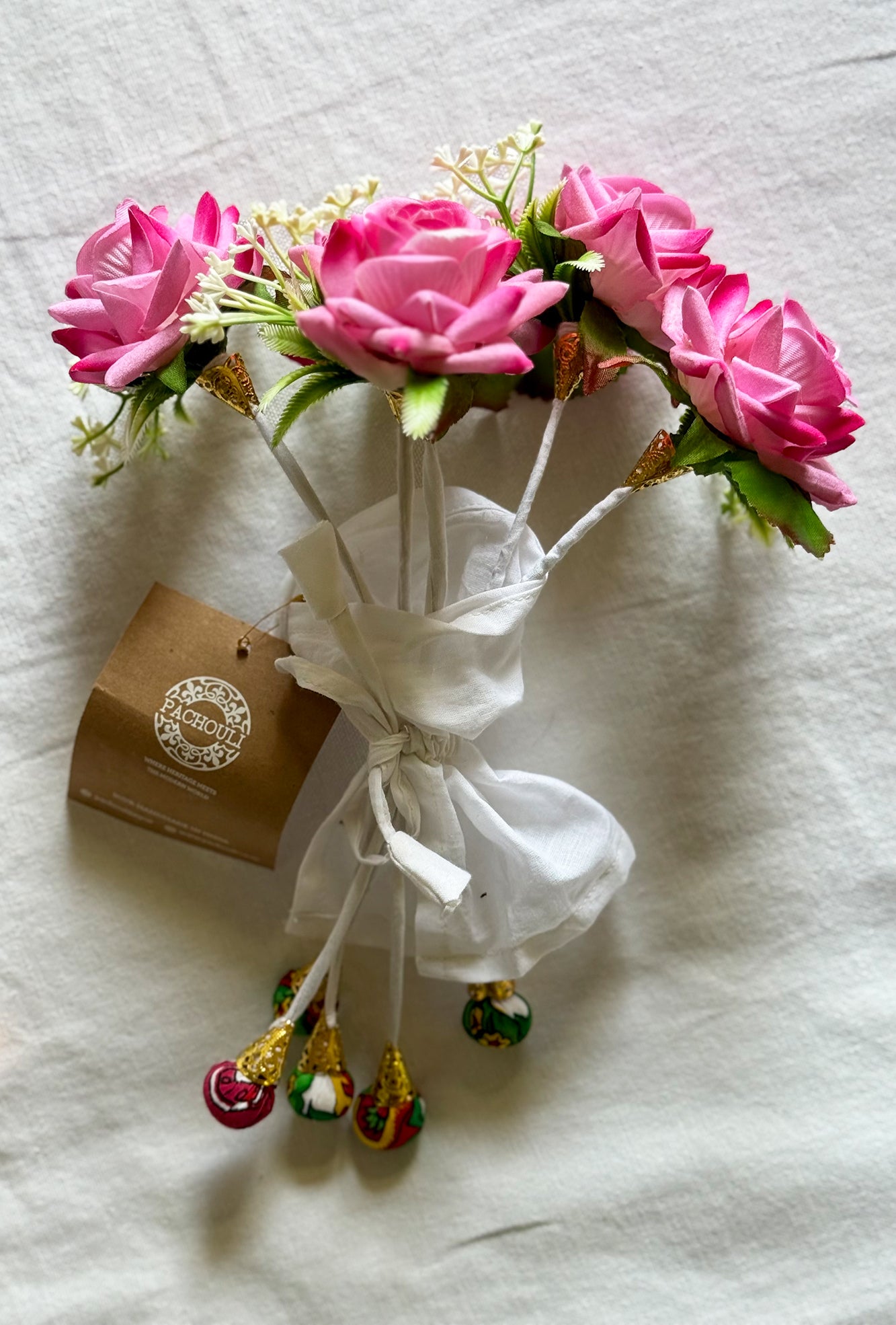 Gulabi Rose Napkin Ring Set
