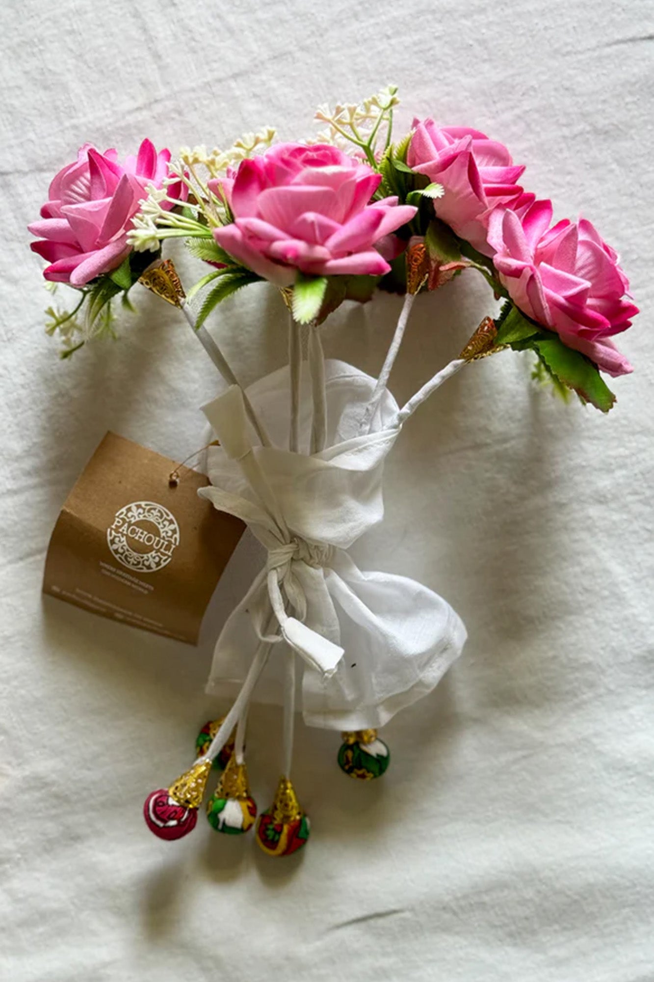 Gulabi Rose Napkin Ring Set