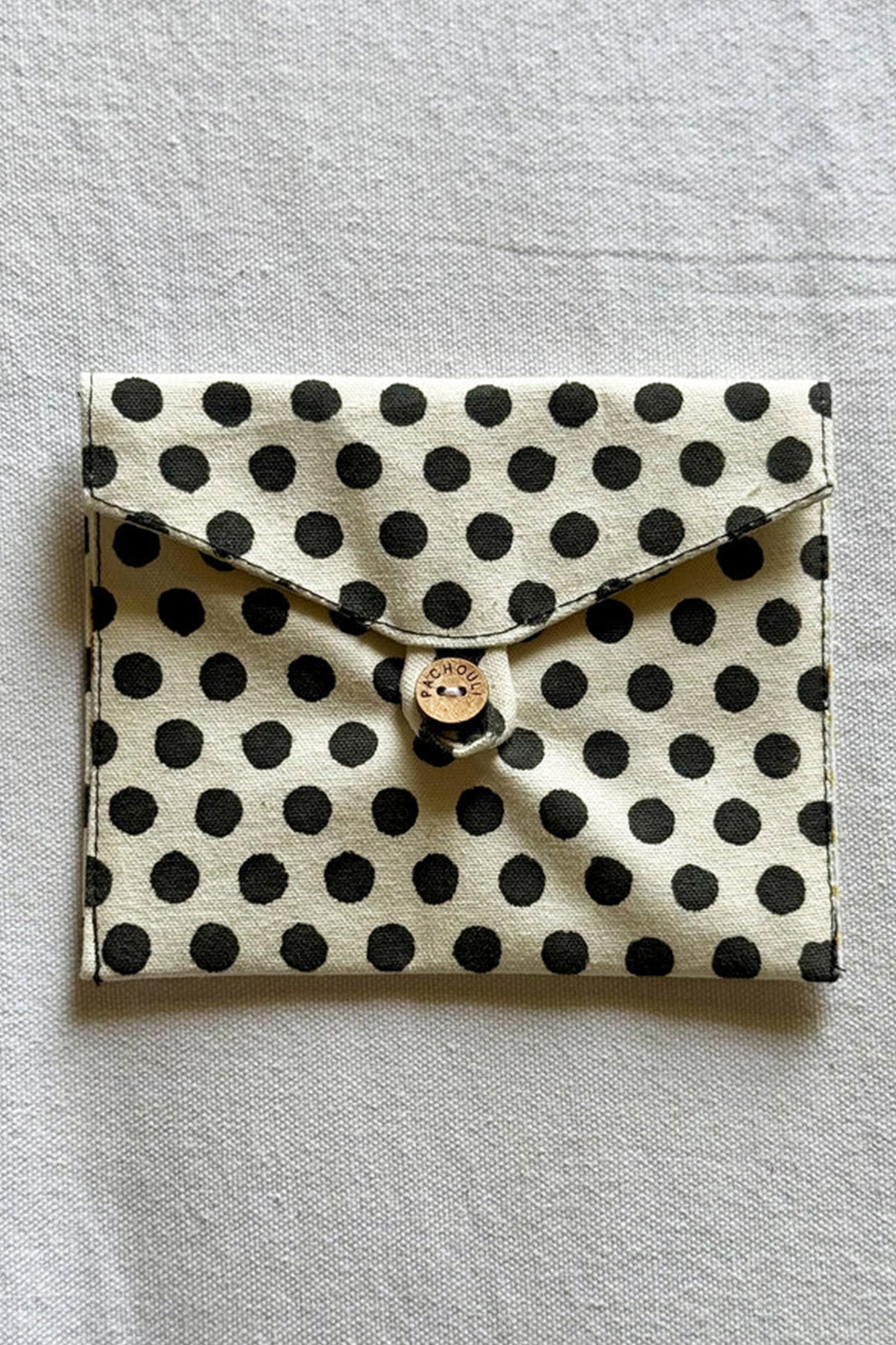Black Dots Envelope Pouch