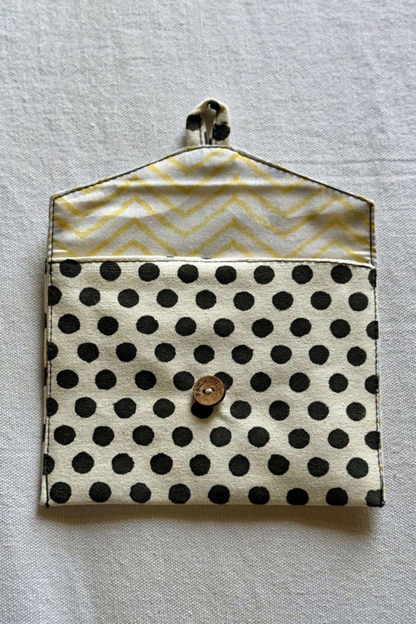 Black Dots Envelope Pouch