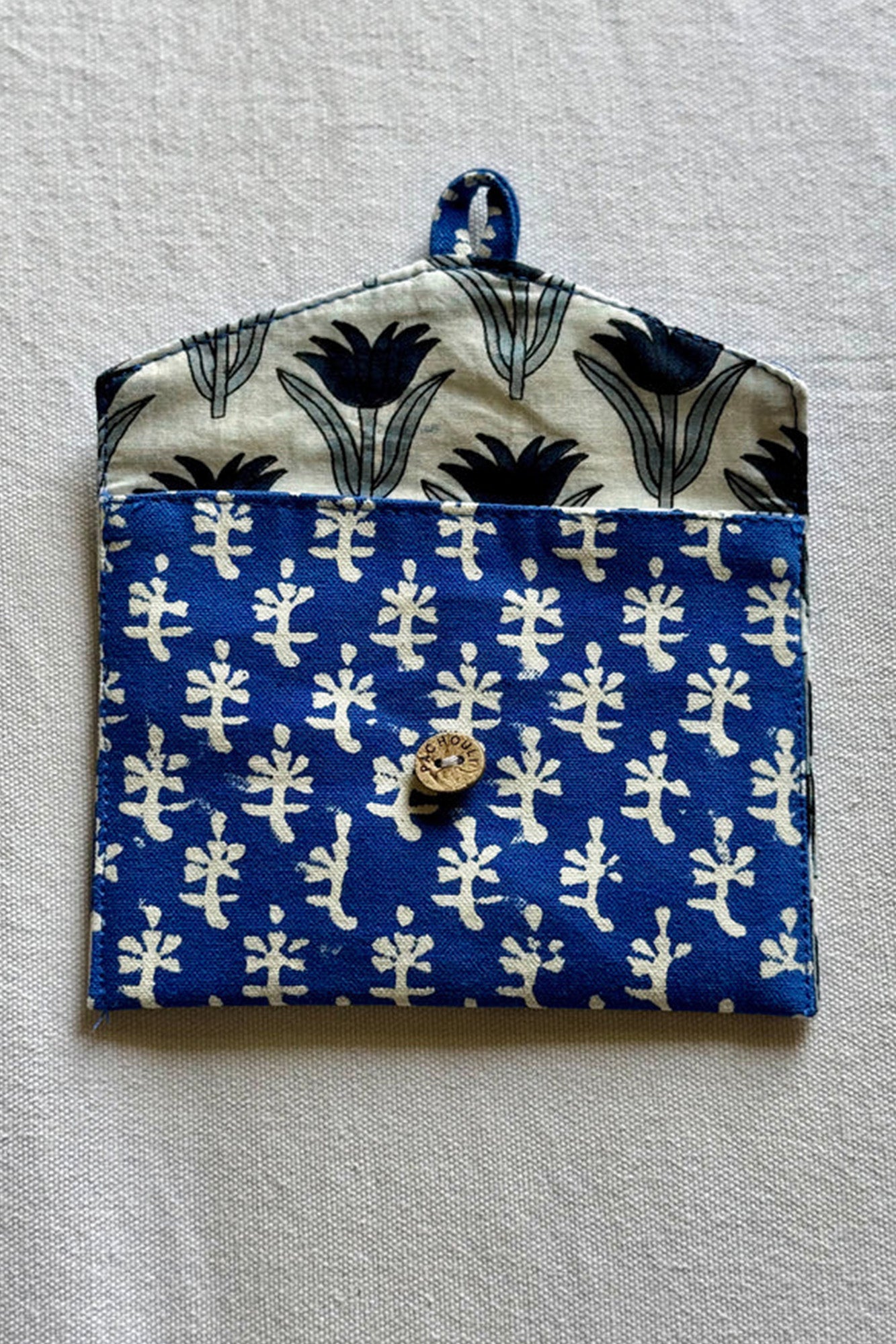 Tree Of Life Blue Envelope Pouch