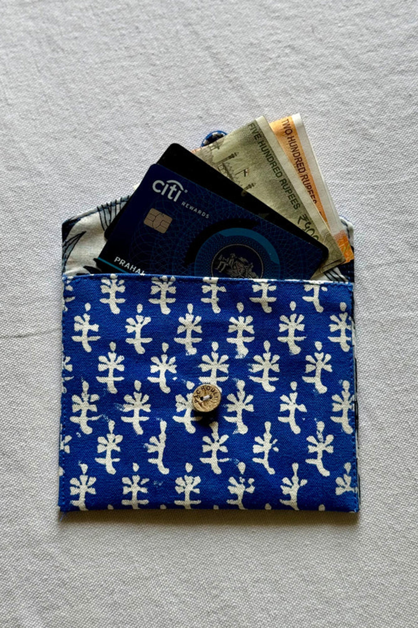 Tree Of Life Blue Envelope Pouch