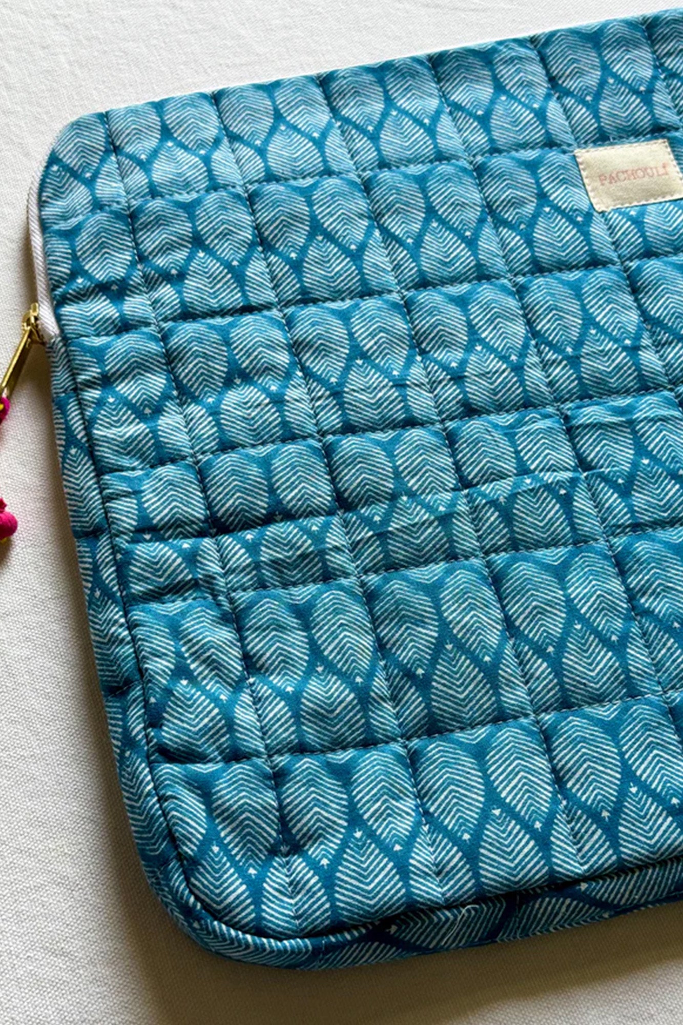 Leafage Blue Laptop Sleeve