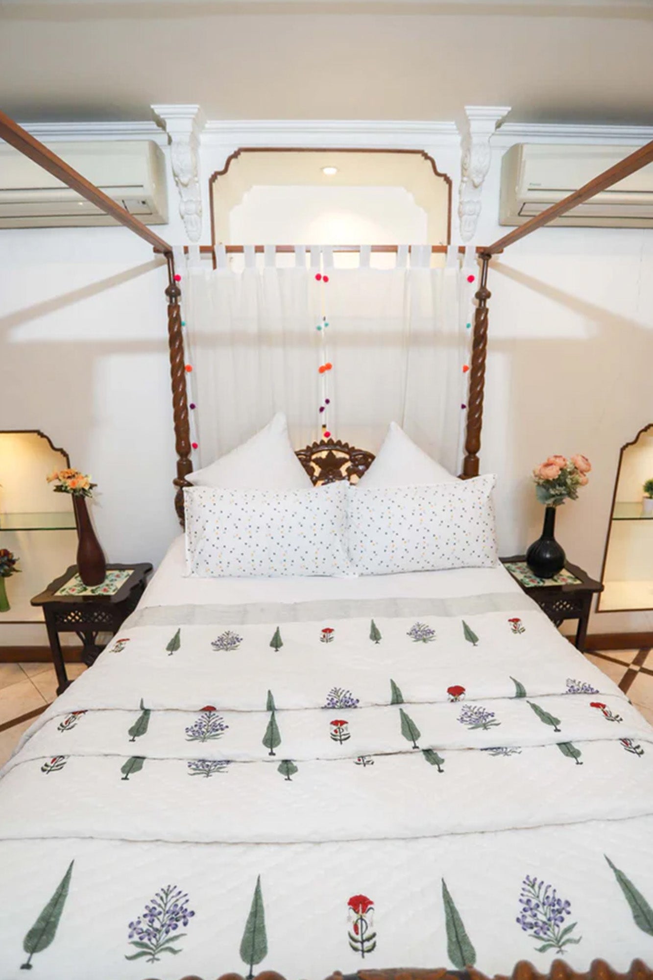 Periwinkle Garden Razai