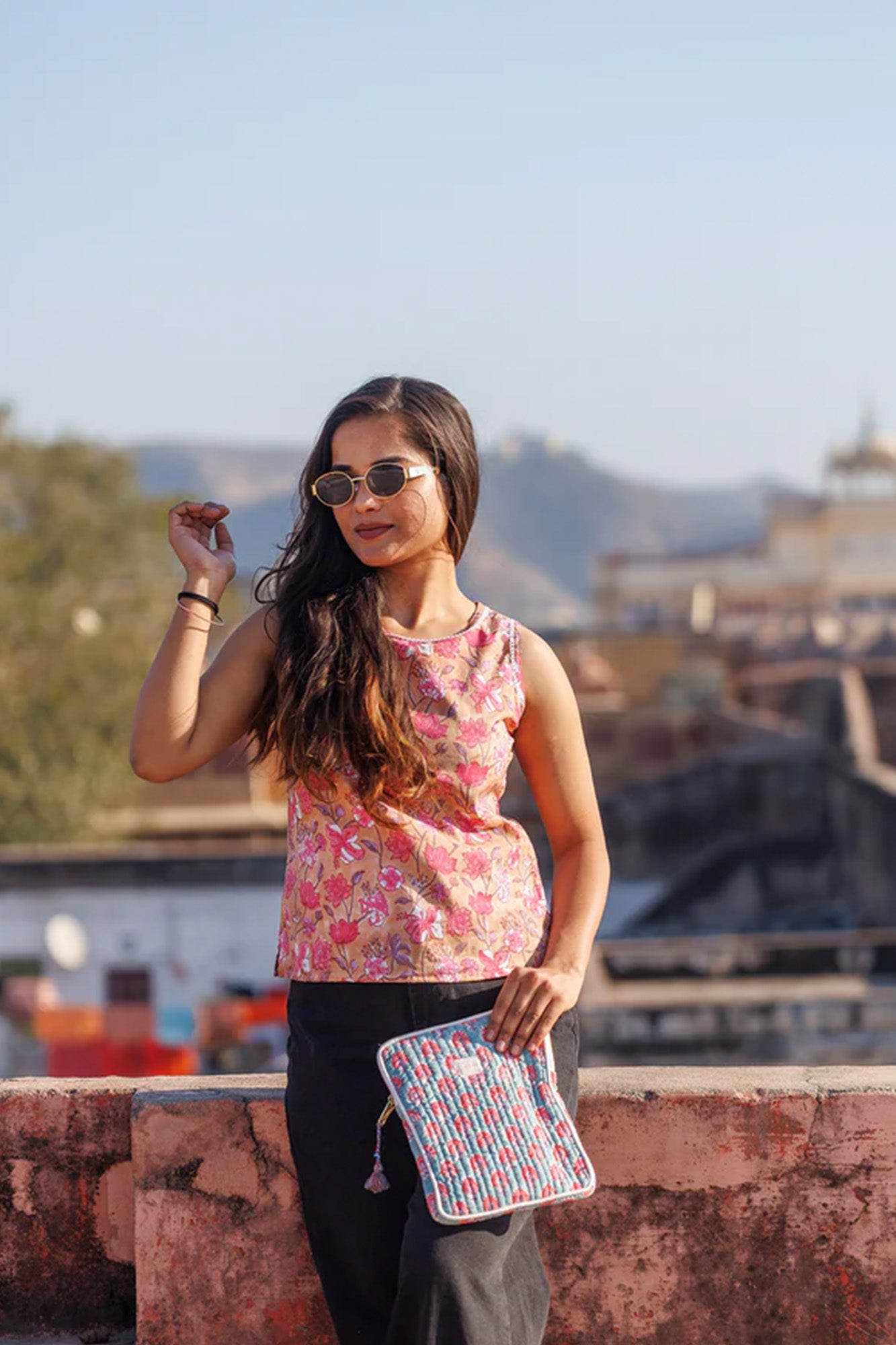 Cappuccino Sleeveless Top